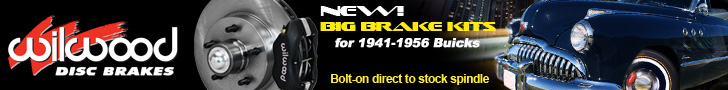 1941-56 Buick Front Brake Kits