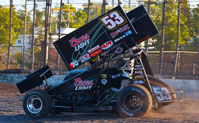 Winged Sprint Car