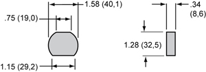 Brake Pad Plate #4209
