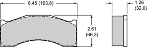 Brake Pad Plate #4732