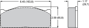 Brake Pad Plate #8430