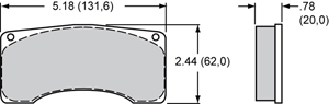Brake Pad Plate #9220