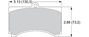 Brake Pad Plate#: 95XX