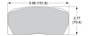 View Brake Pads with Plate #99XX