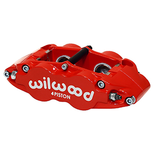 Forged Narrow Superlite 4R Caliper - Red Powder Coat