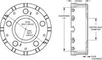 GT Dynamic Mount Hat - Straight Bell Drawing