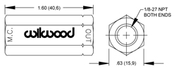 Residual Pressure Valve Drawing