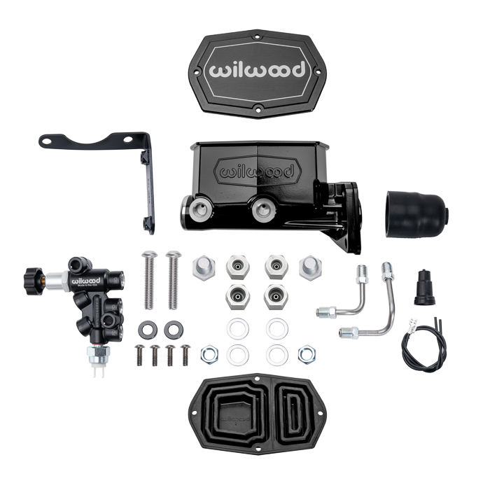 Wilwood Compact Tandem M/C Kit with Brkt and Valve (Mopar)