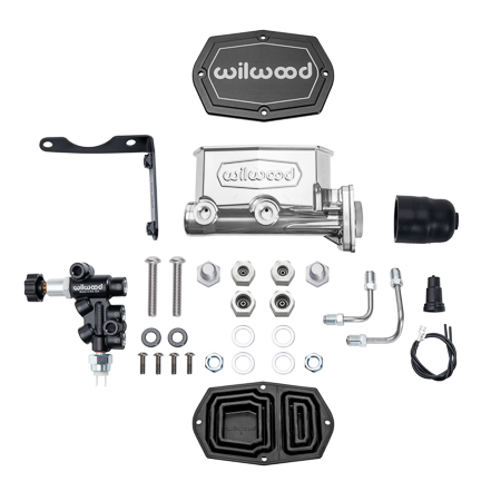 Wilwood Compact Tandem M/C Kit with Brkt and Valve (Mopar)