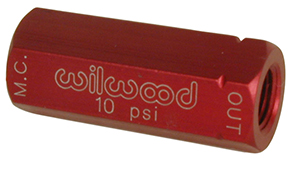 Residual Pressure Valve