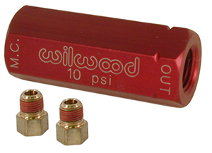 Residual Pressure Valve