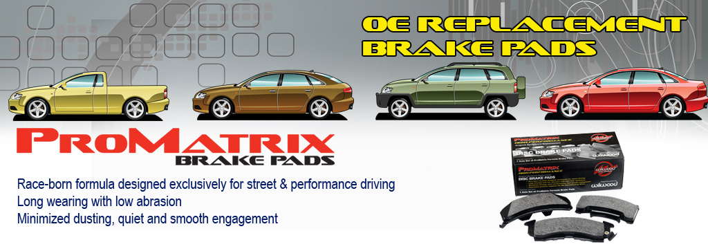ProMatrix OE Replacement Brake Pads 