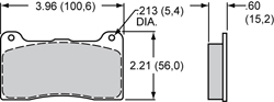 Brake Pad Plate # 7816M