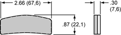 Brake Pad Plate # 9008