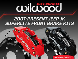 Wilwood Disc Brakes Introduces New Superlite 6R Calipers for the Jeep JK