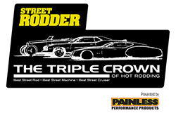 Sponsorship for Street Rodder Triple Crown of Rodding Competition