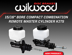 Wilwood Disc Brakes Announces New 15/16” Bore Compact Combination Remote Master Cylinder Kits