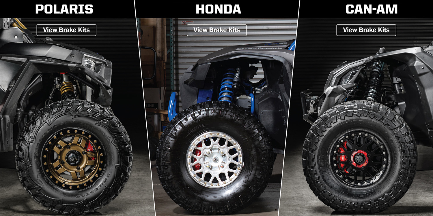 UTV Vehicles for Wilwood Brake Upgrades