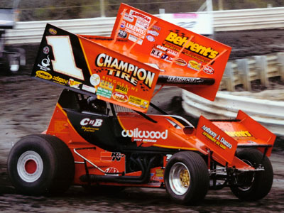 Winged Sprint Car