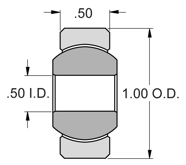 Bearing - Spherical Drawing