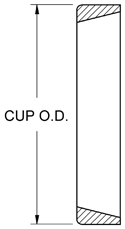 Bearing - Race (Cup) Drawing