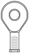 Rod End - Female Drawing
