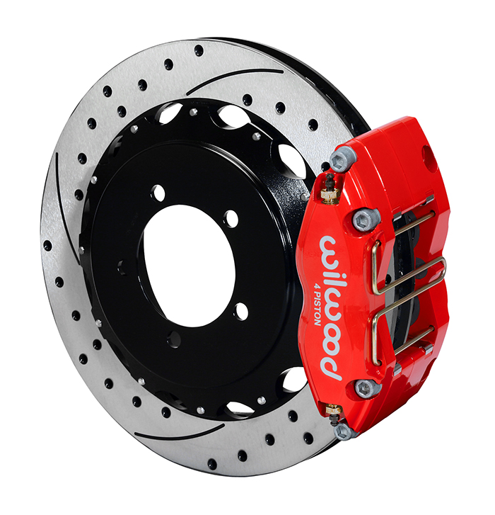 Dynapro Radial Rear Brake Kit For OE Parking Brake