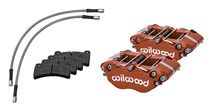 Narrow Dynapro-P Radial Rear Caliper and Bracket Kit