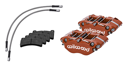 Narrow Dynapro-P Radial Rear Caliper and Bracket Kit