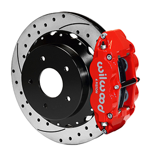 Forged Narrow Superlite 4R Big Brake Rear Brake Kit For OE Parking Brake