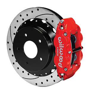 Wilwood Superlite 4R Rear Brake Kit 1965 to 1982 Corvette C2, C3, with 14-inch Rotors