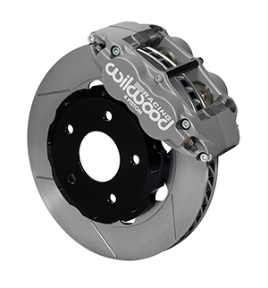 Wilwood Forged Superlite 4R Big Brake Front Brake Kit (Race) - Type III Ano Caliper - GT Slotted Rotor