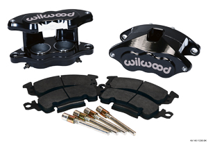 Wilwood D52 Front Caliper Kit - Black Powder Coat Caliper