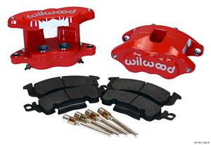 Wilwood D52 Rear Caliper Kit - Red Powder Coat Caliper