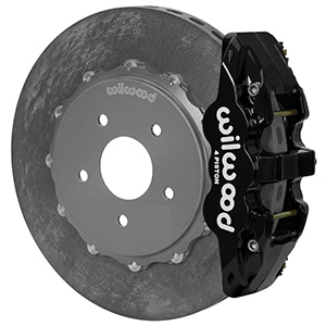 Wilwood AERO4 Carbon Ceramic Corvette Rear Brake Kit C5, C6, Z06, ZR1