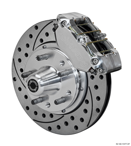 Wilwood Dynapro Dust-Boot Pro Series Front Brake Kit - Polish Caliper - SRP Drilled & Slotted Rotor