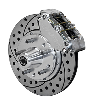 Wilwood Dynapro Dust-Boot Pro Series Front Brake Kit - Polish Caliper - SRP Drilled & Slotted Rotor
