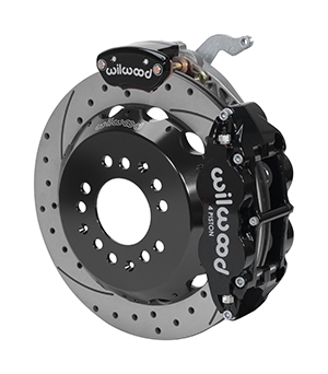 Wilwood Superlite 4R-MC4 Rear Brake with Parking Brake for Corvette C4 12.88-inch Rotors