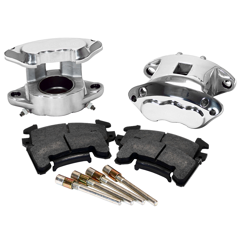 Wilwood D154 Front Caliper Kit - Polish Caliper