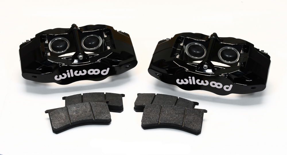 Wilwood SLC56 Front Replacement Caliper Kit - Black Powder Coat Caliper