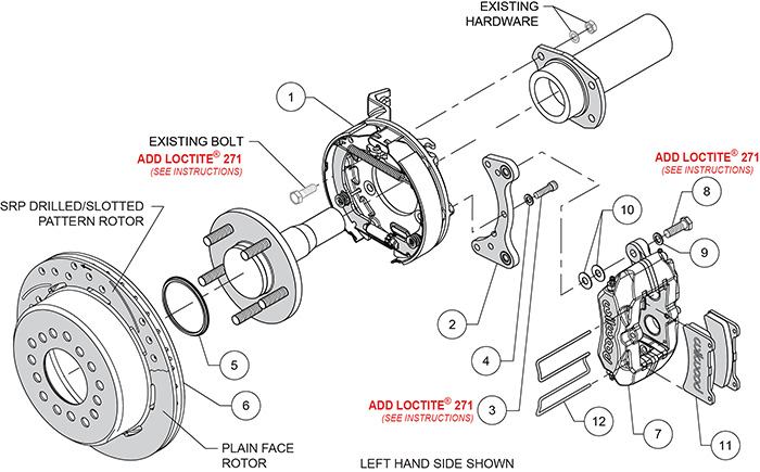 Wilwood Disc Brakes - Rear Brake Kit Description