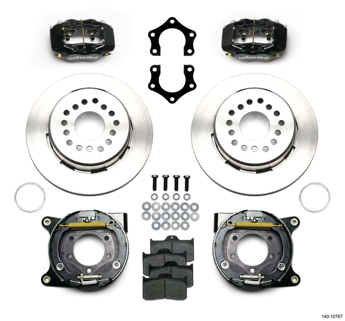 Forged Dynalite Rear Parking Brake Kit Parts