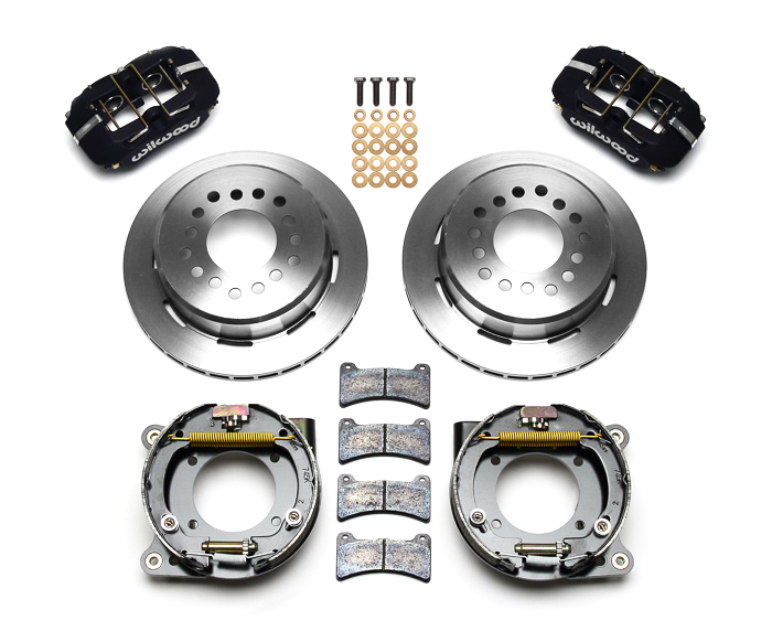 Forged Dynapro Low-Profile Rear Parking Brake Kit Parts