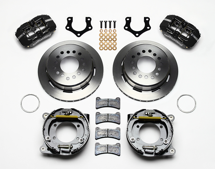 Forged Dynapro Low-Profile Rear Parking Brake Kit Parts