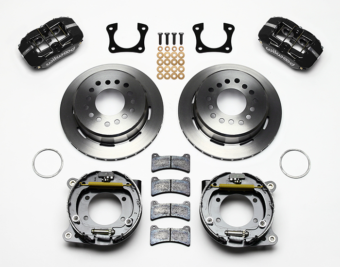 Forged Dynapro Low-Profile Rear Parking Brake Kit Parts