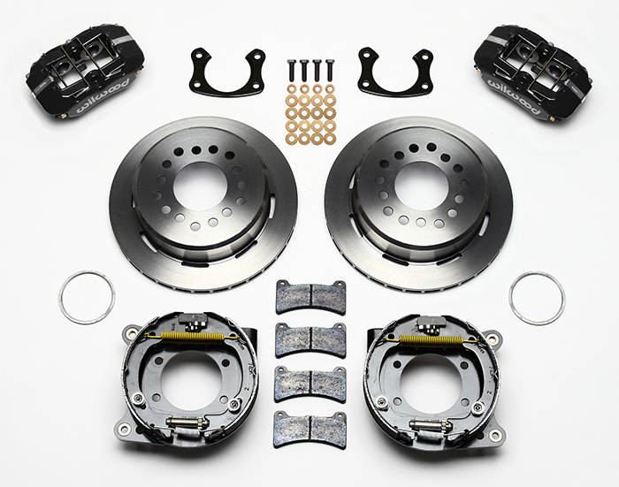 Forged Dynapro Low-Profile Rear Parking Brake Kit Parts