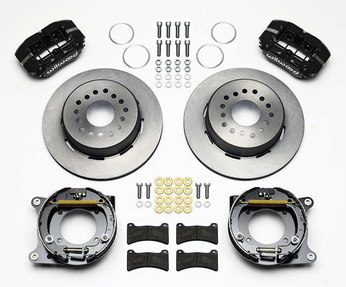 Forged Dynapro Low-Profile Rear Parking Brake Kit Parts