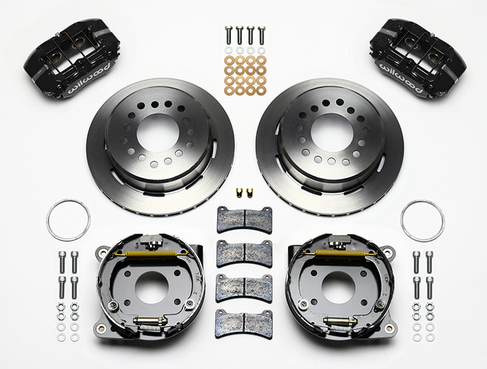 Forged Dynapro Low-Profile Rear Parking Brake Kit Parts