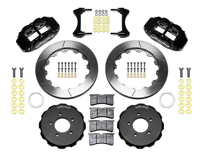Detroit Axle Front Brake Kit For Honda CR-Z & Civic 2011-2015 – Drilled & Slotted Rotors + Ceramic Pads