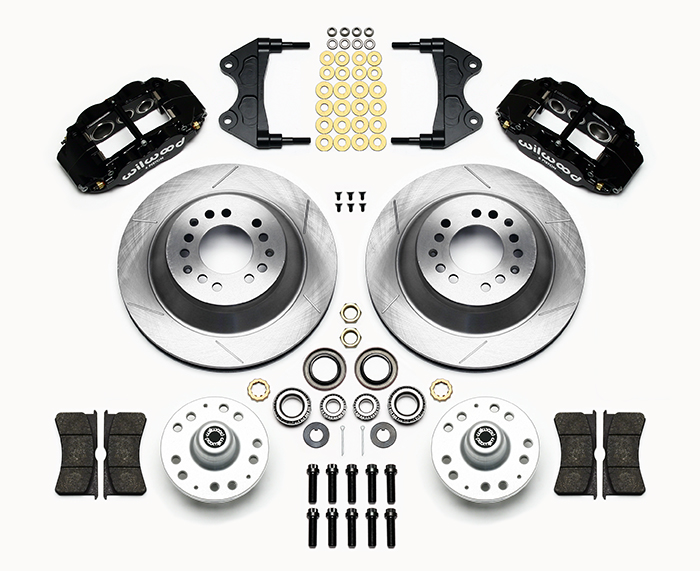 Forged Narrow Superlite 6R Big Brake Front Brake Kit (Hub and 1PC Rotor) Parts